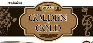 Golden gold brand logo